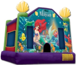 Picture of Disney Little Mermaid standard Jumping Castle JUmpmaxx