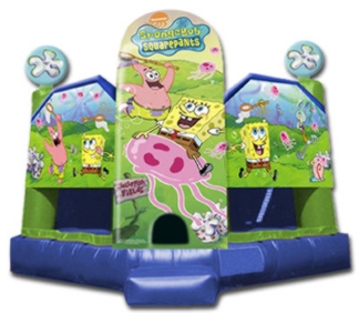 Picture of Sponge Bob Standard Jumping Castle Jumpmaxx Tucson