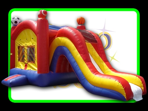 Picture of New Sports 3in1 Combination Castles