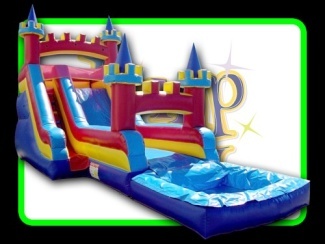 Picture Of Fifteen Foot Castle Dry Slide