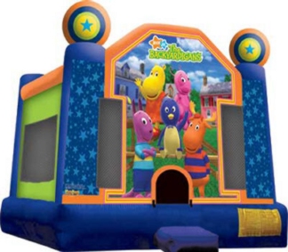 Picture of 10' by 10' Backyardagains Jumping Castle Jumpmaxx Tucson