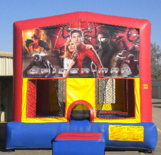 Picture of Spiderman Paneled Standard Castle from Jumping Castles Tucson Jumpmaxx