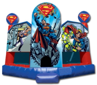 Picture of Superman Club House Jumping Castle, Jumpmaxx Tucson